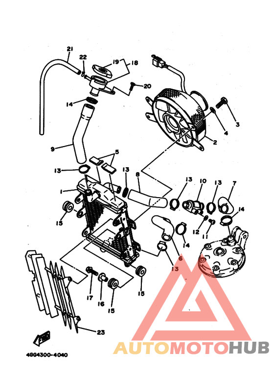 Радиатор и шланг
