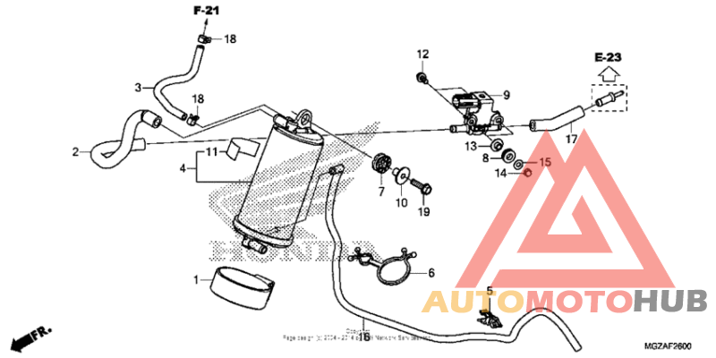 Канистра осушителя