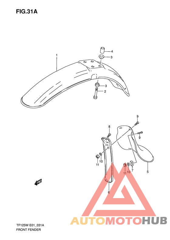 Переднее крыло