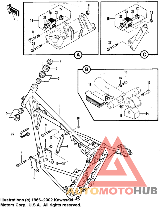 Frame/frame fittings