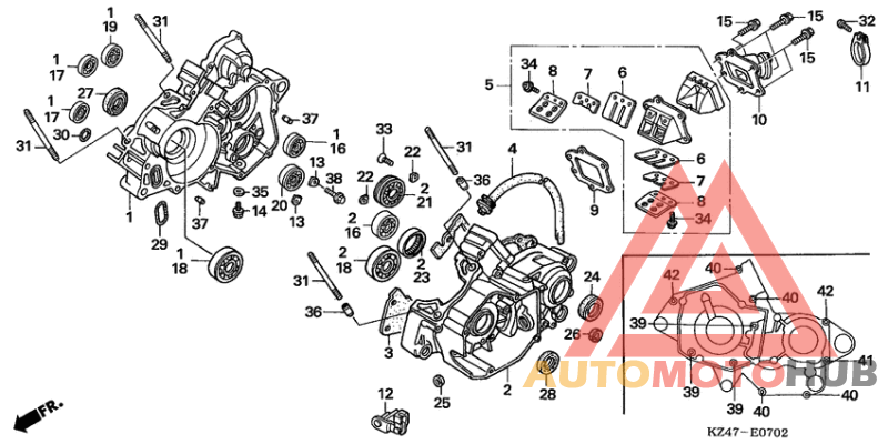 Картер двигателя