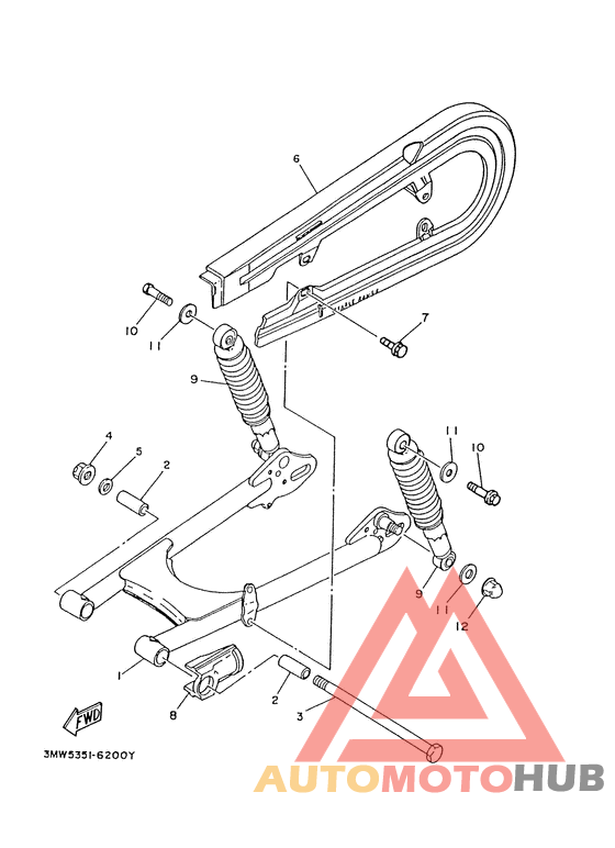 Rear arm. suspension