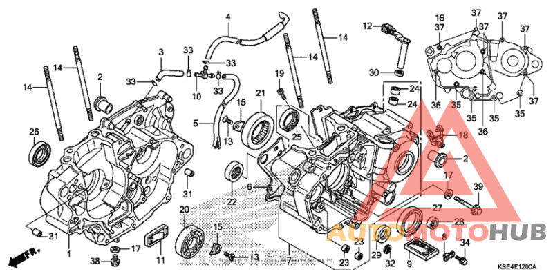 Картер двигателя