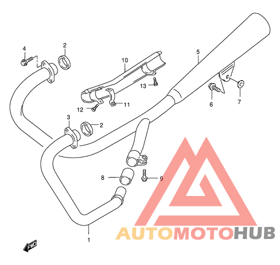 Muffler comp