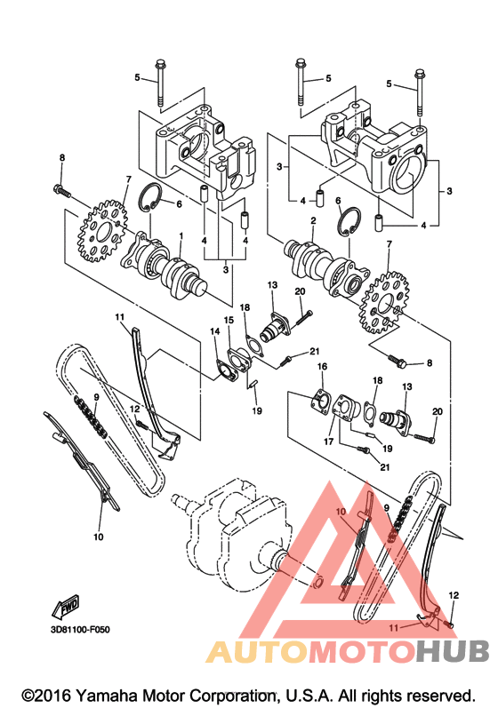 Цепь механизма газораспределения