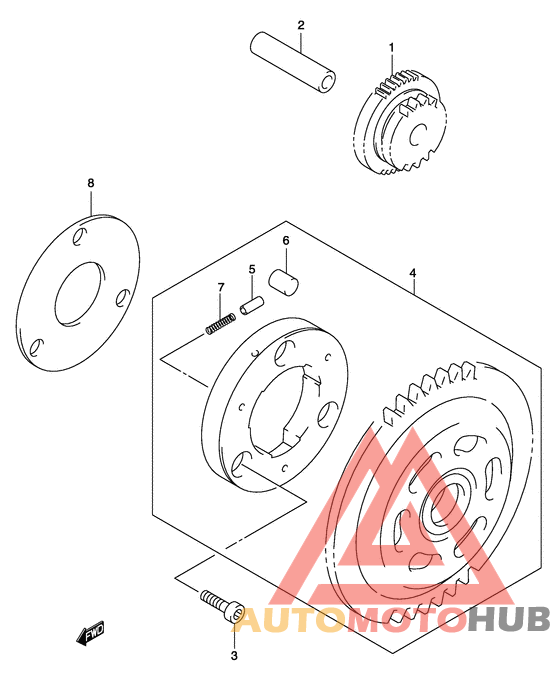 Муфта стартера
