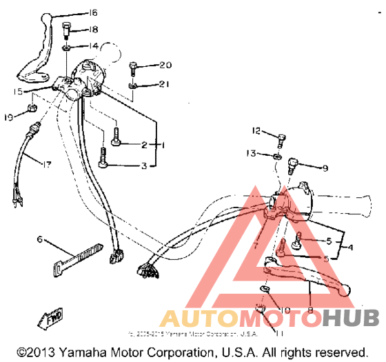 Handleswitch lever