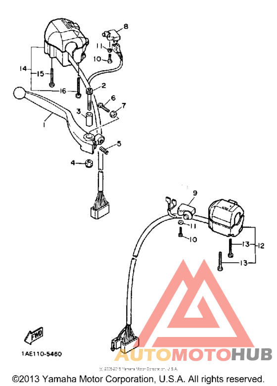 Рулевые переключатели