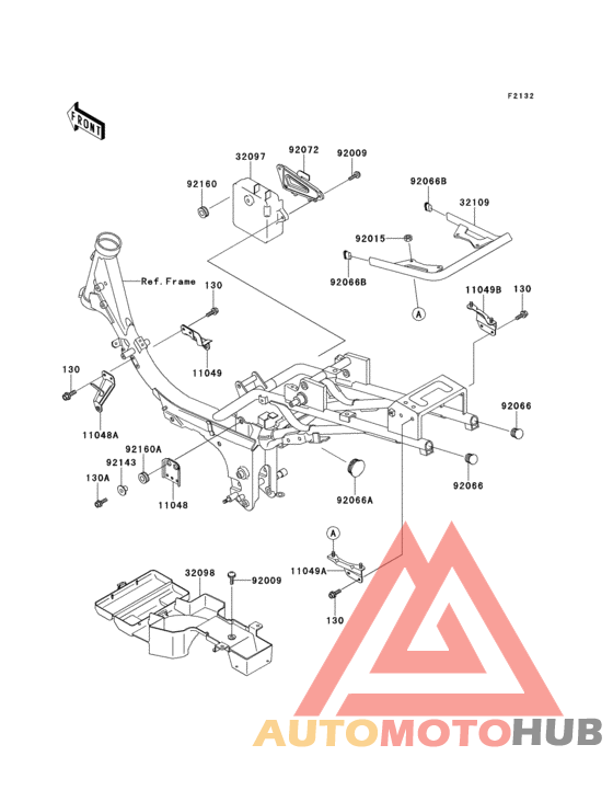 Battery case(an110-d2)