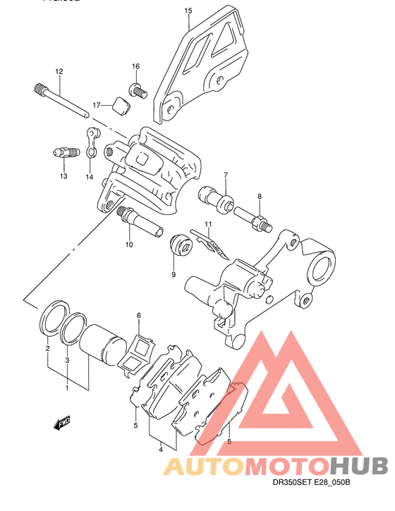 Задний суппорт