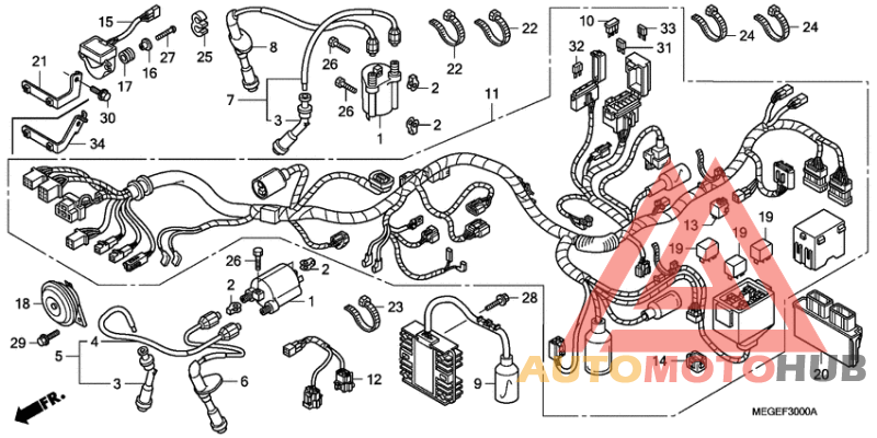 Harness wire