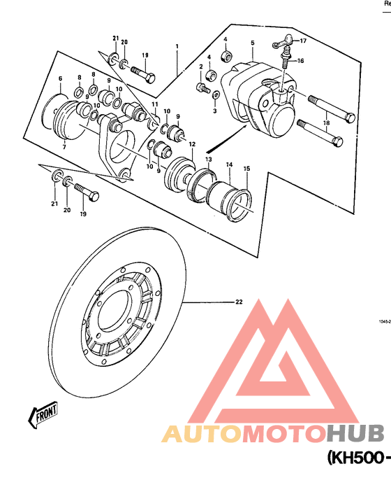 Передний суппорт