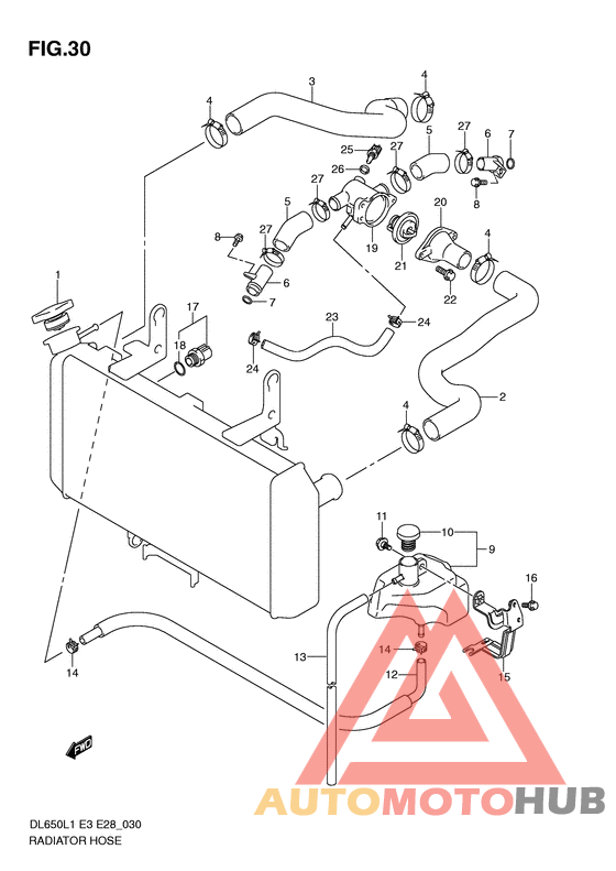 Радиатор hose