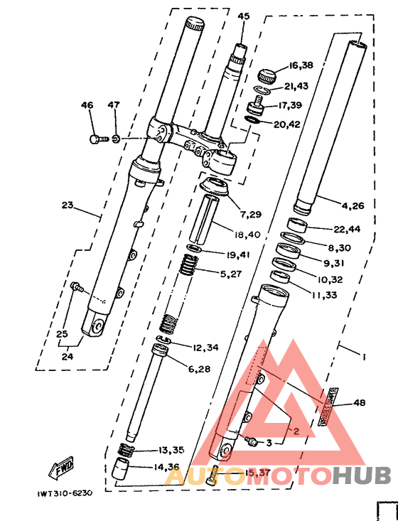 Передняя вилка