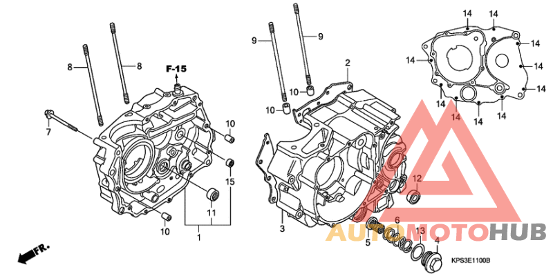 Картер двигателя