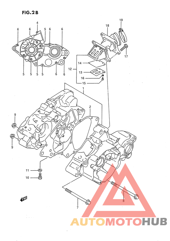 Картер двигателя