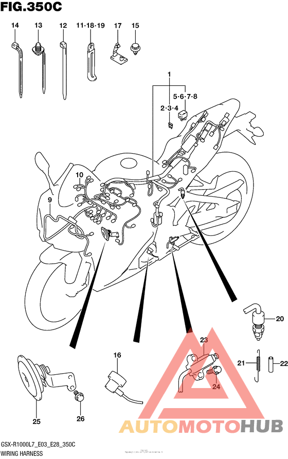 Wiring Harness (Gsx-R1000L7 E33)