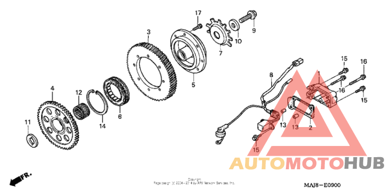 Муфта стартера