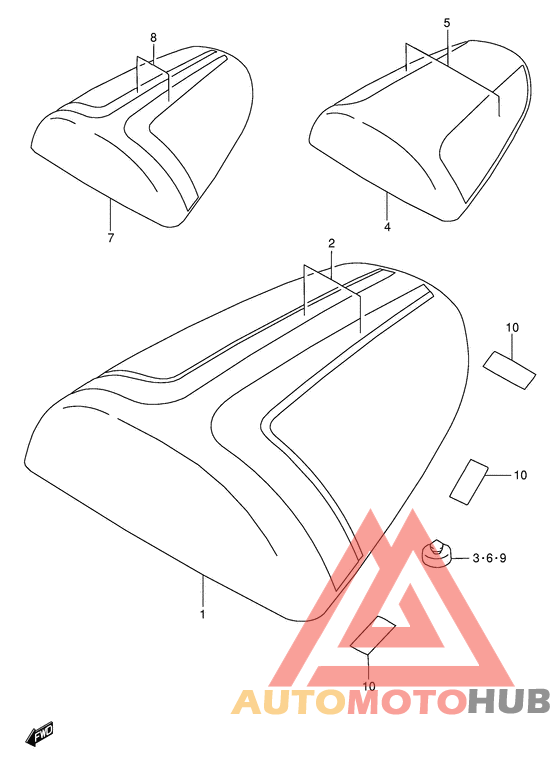 Seat tail box