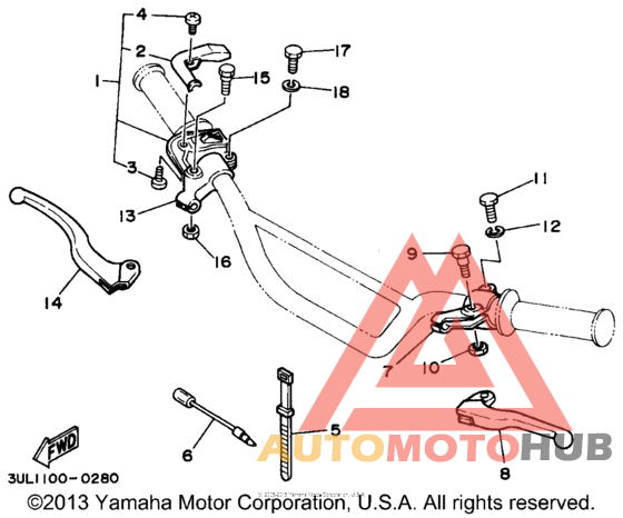 Handle switch - lever