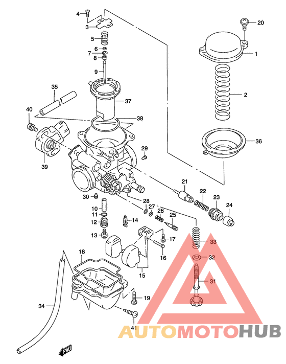 Carburetor assy
