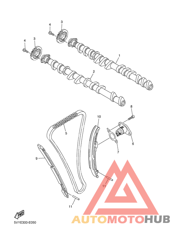 Camshaft & chain