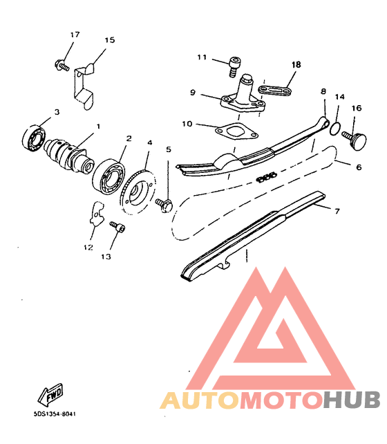 Camshaft. chain