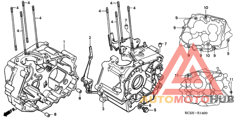 Картер двигателя