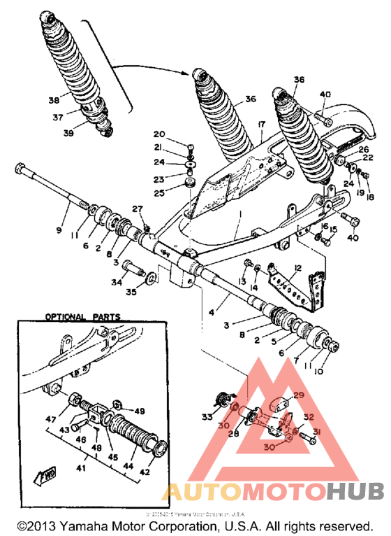 Rear arm - suspension