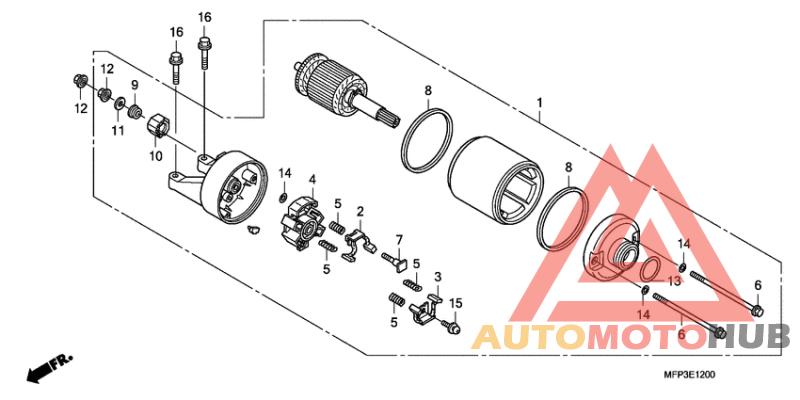 Стартерный мотор