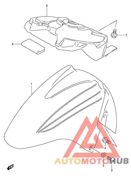 Переднее крыло