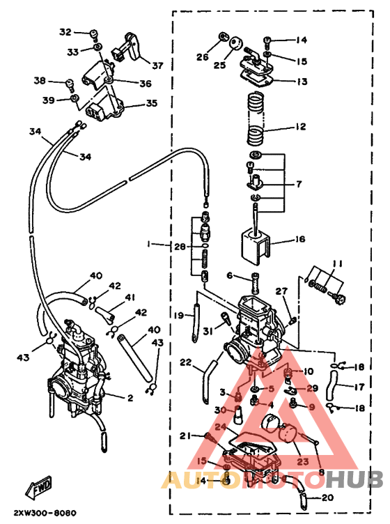 Carburetor assy