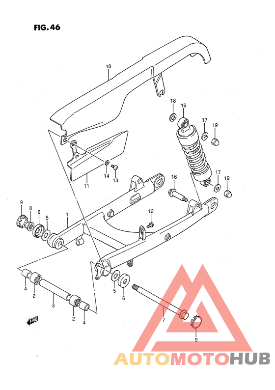 Маятник задний