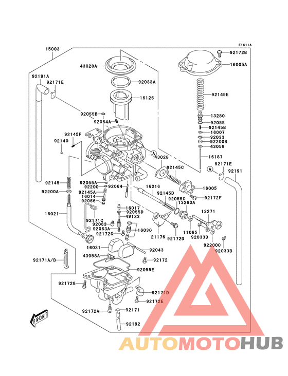 Carburetor assy