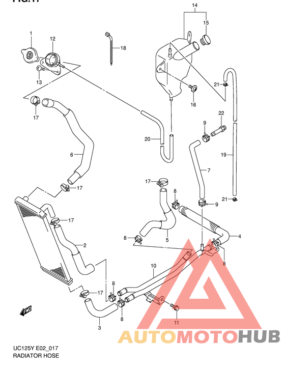 Радиатор hose