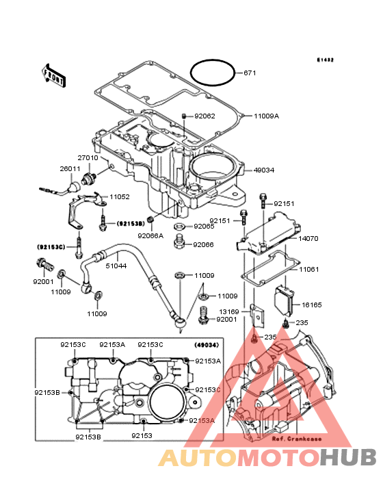 Поддон картера