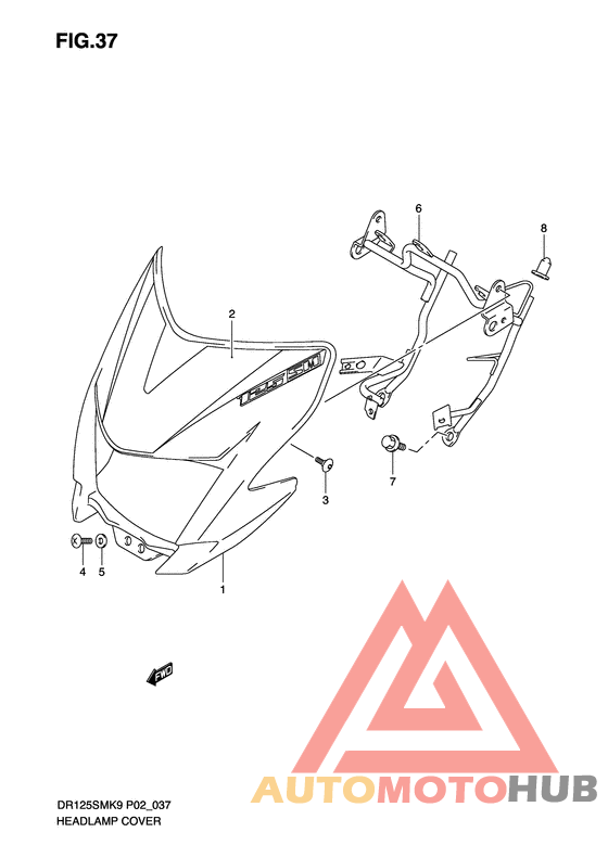Head lamp cover