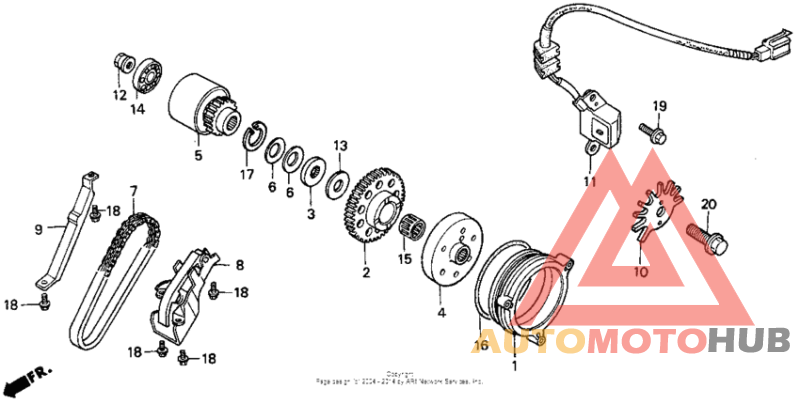 Муфта стартера