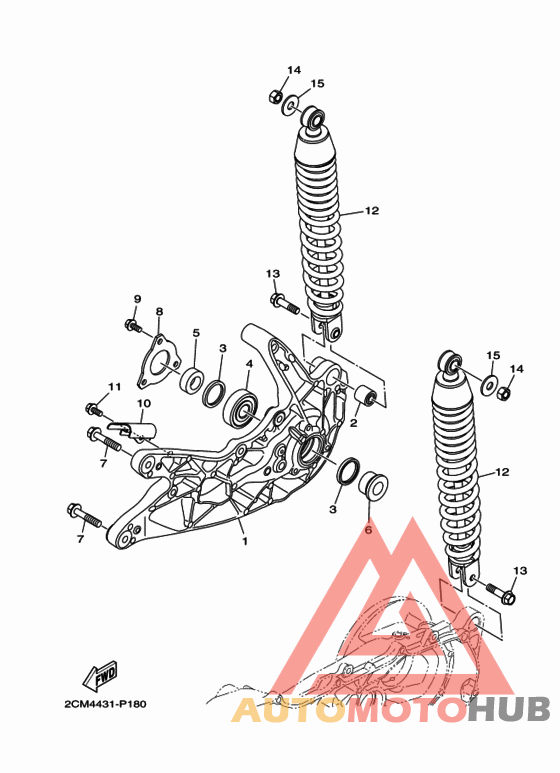 Rear arm & suspension