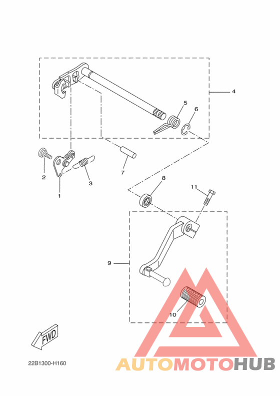Shaft shift