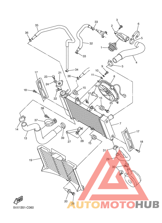 Radiator & hose
