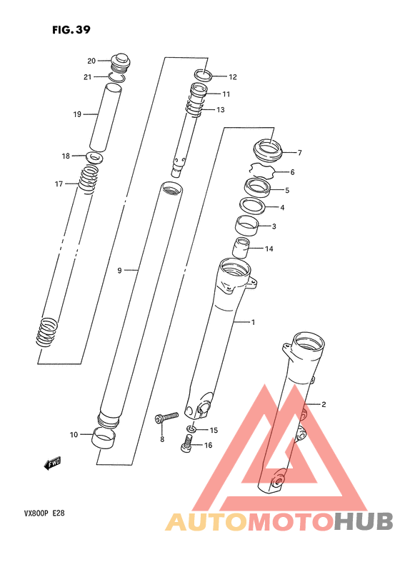 Передняя вилка