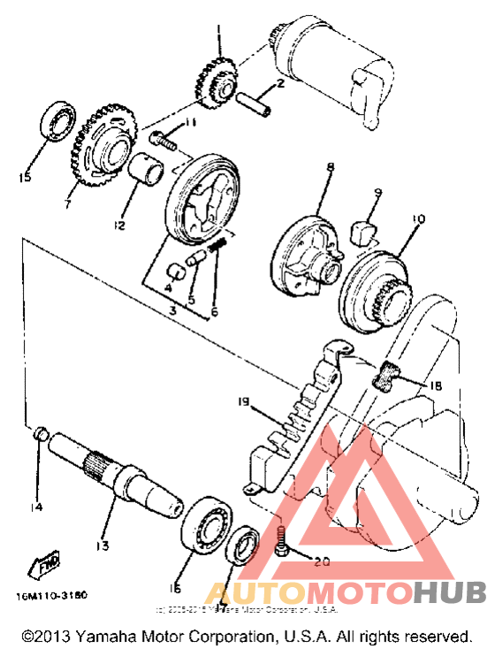 Муфта стартера