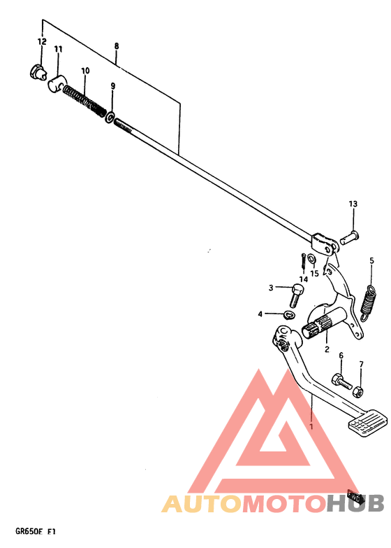 Передний суппорт
