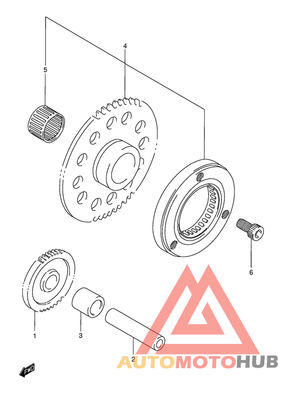 Муфта стартера