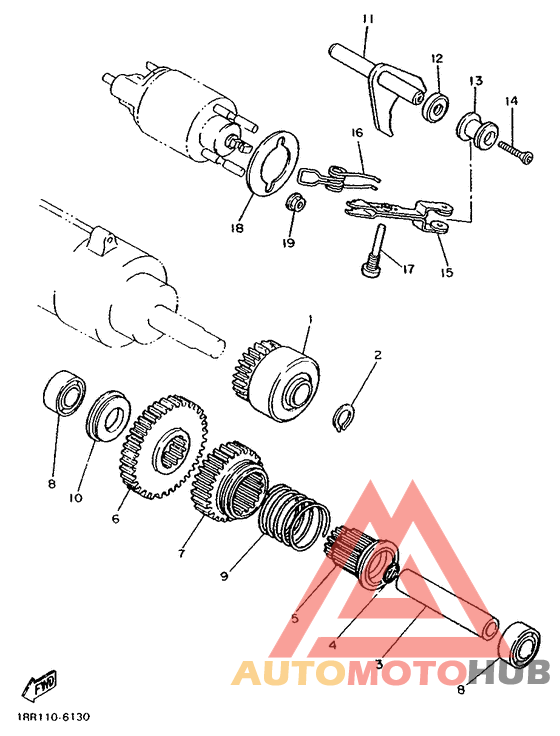 Муфта стартера