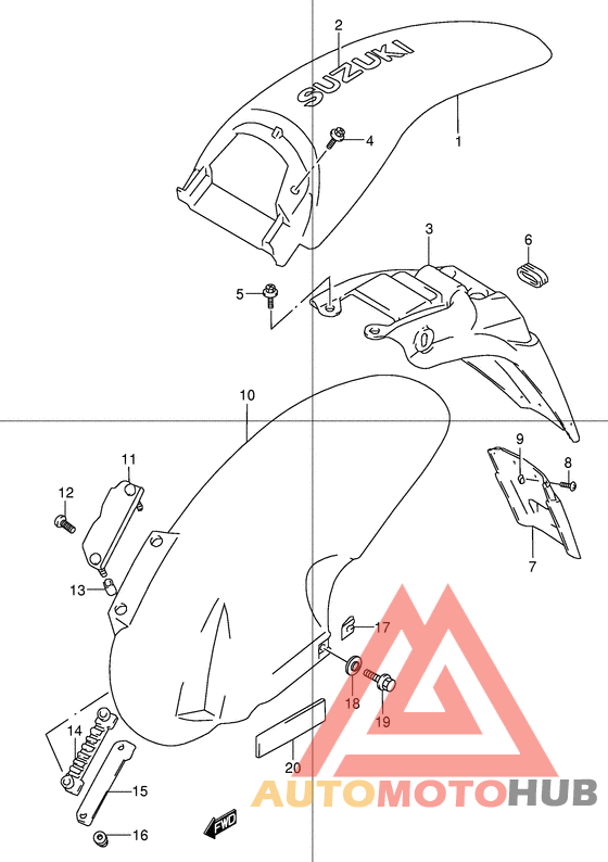 Заднее крыло