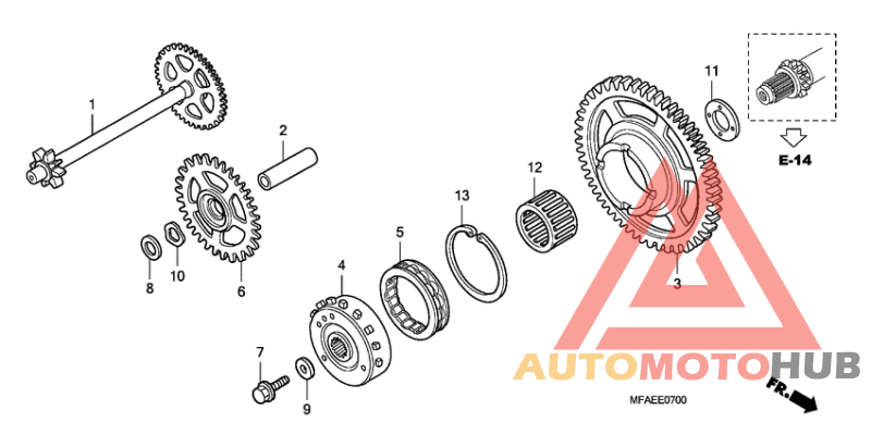 Муфта стартера