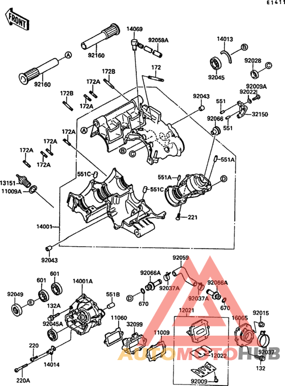 Crankcase(1/2)