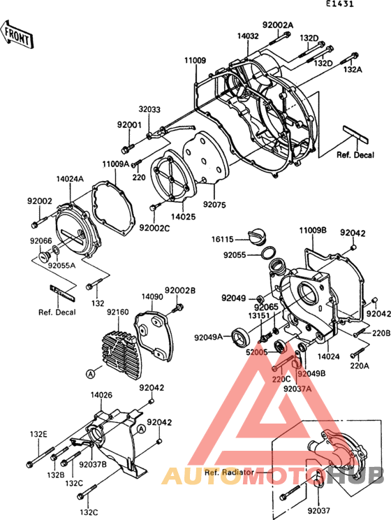 Engine cover(1/2)